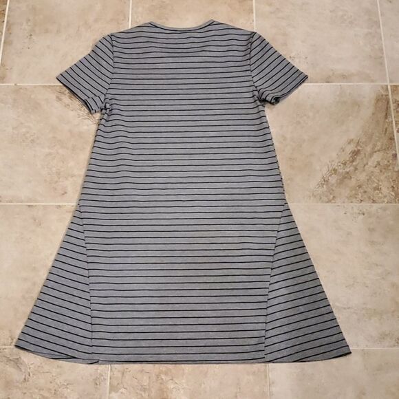 Zara Trafaluc gray and black tunic top - Picture 5 of 6